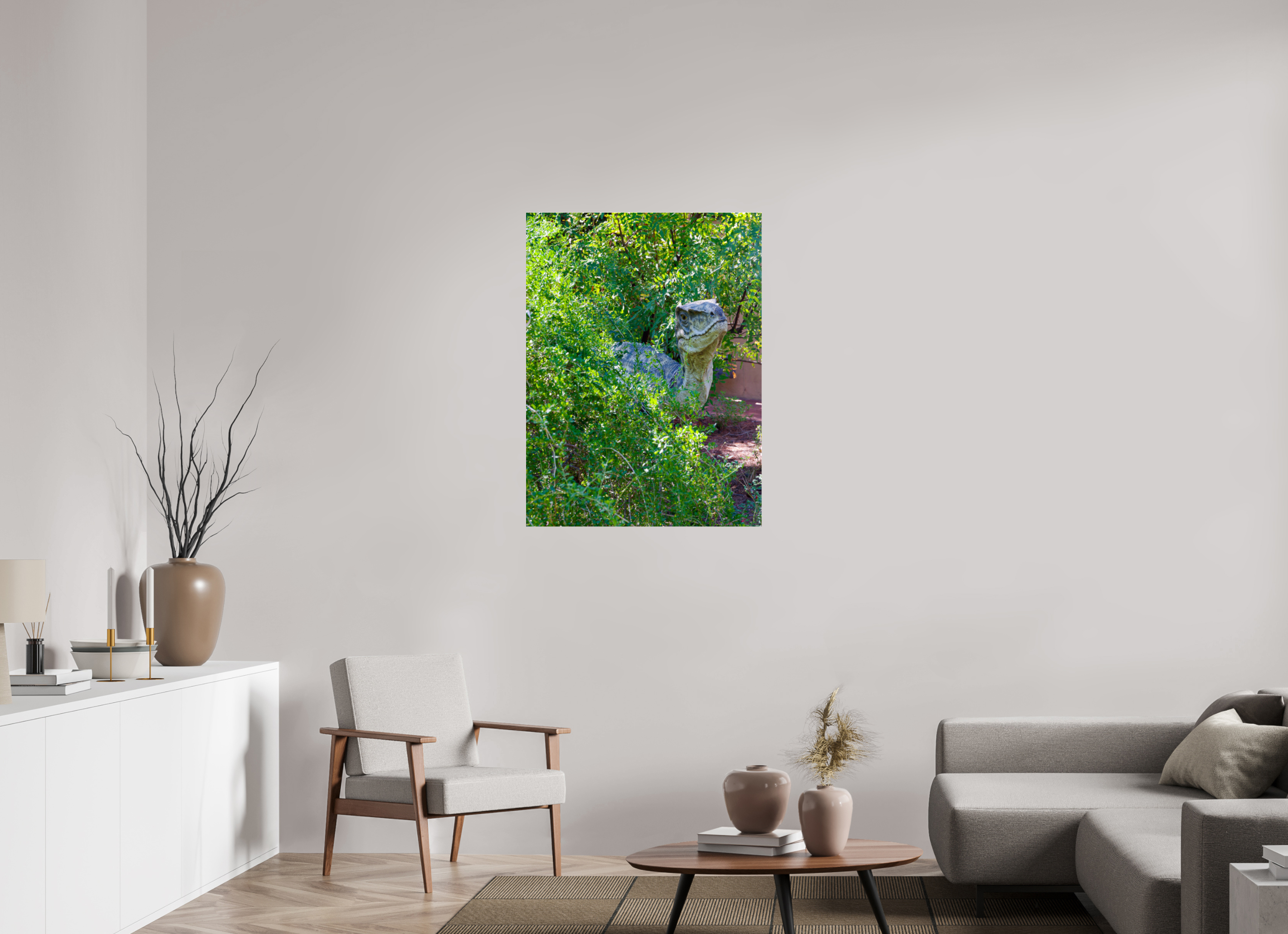 30 x 40″, Photo Print Under Acrylic Glass Clever Girl